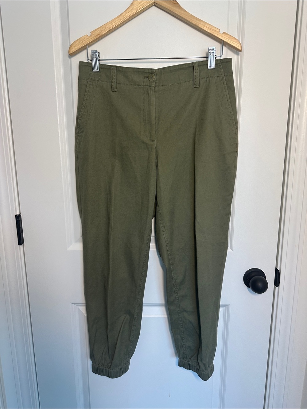 Talbots Women’s Casual Jogger Pants Olive Green MP